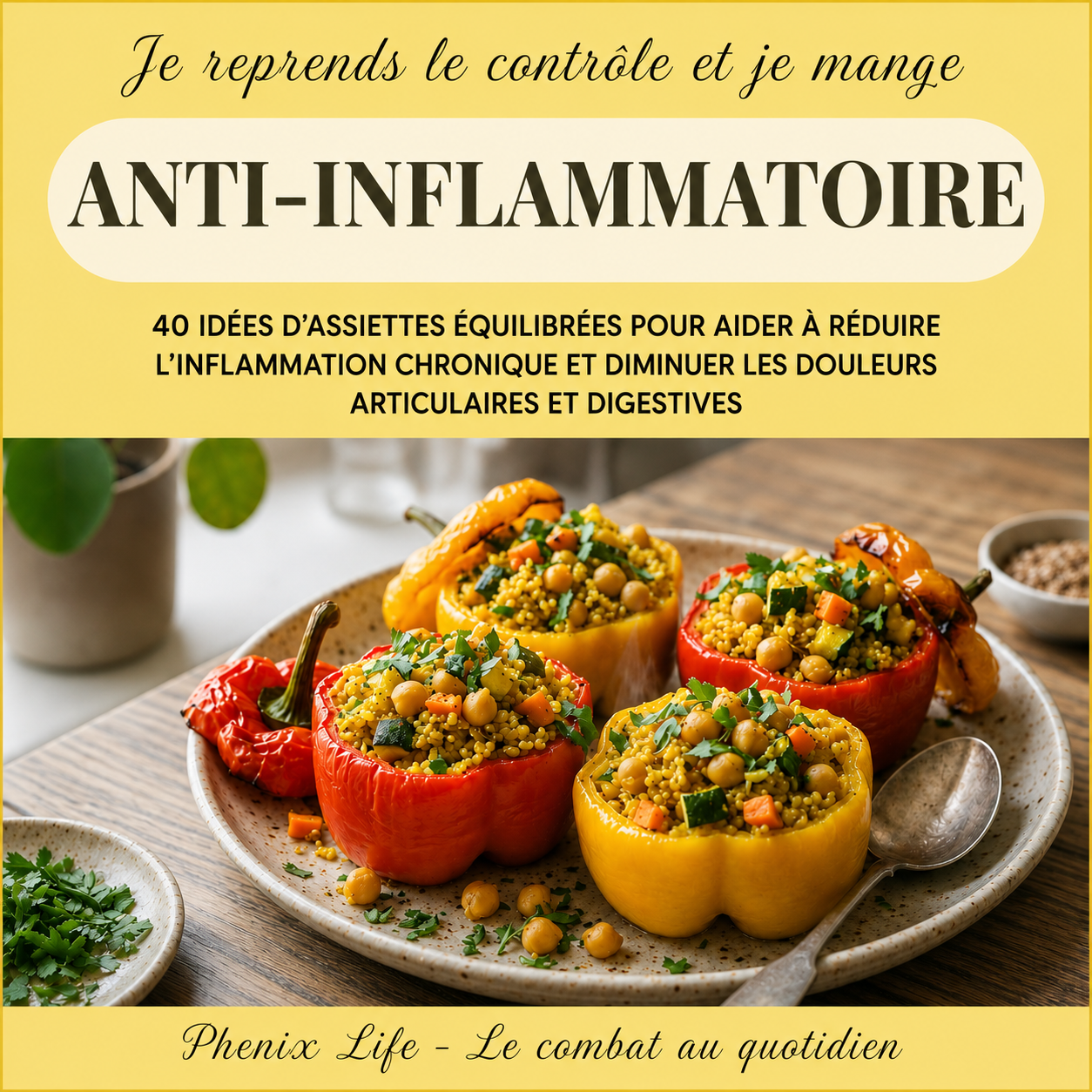 EBOOK / 40 recettes anti-inflammatoires + explications.